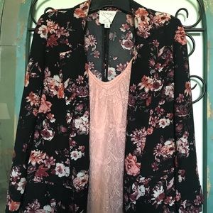 Blouse and blazer set